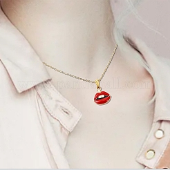 50Pcs 10 Styles Iron Rolo Chains Necklaces Making&nbsp;FIND-YW0004-87