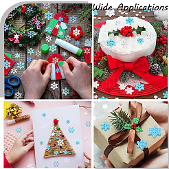 160Pcs 4 Styles Christmas Theme Opaque Resin Cabochons&nbsp;RESI-SC0005-80B