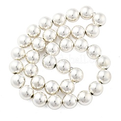 Synthetic Magnetic Hematite Beads Strands&nbsp;G-M095-B01-01P