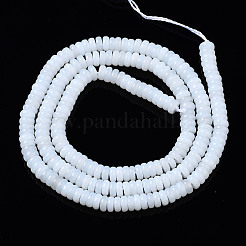Natural White Jade Beads Strands&nbsp;G-S366-112D