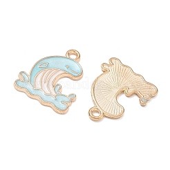 Alloy Enamel Pendants&nbsp;AL-ABAE435-01A