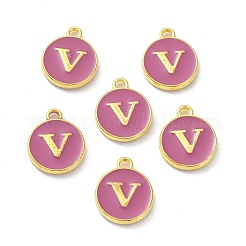 Golden Plated Alloy Enamel Charms&nbsp;ENAM-XCP0001-13V