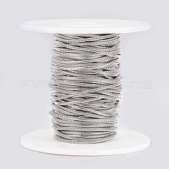 Tarnish Resistant 304 Stainless Steel Round Snake Chains&nbsp;CHS-K007-06C-01
