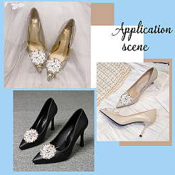 2Pcs Alloy Rhinestone Shoe Decorations&nbsp;AJEW-FG0003-72B