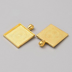 Alloy Pendant Cabochon Settings&nbsp;FIND-WH0518-82