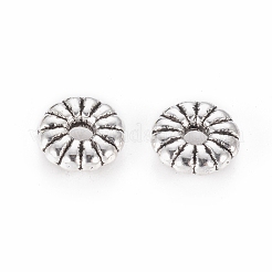 Tibetan Style Spacer Beads&nbsp;TIBEB-LF0720YKG-AS-LF