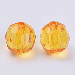 Transparent Acrylic Beads&nbsp;TACR-Q257-6mm-V