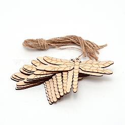 Wood Cutouts Ornaments&nbsp;WOOD-WH0112-81