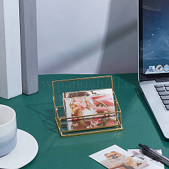 Brass & Glass Display Stands for Business Cards&nbsp;AJEW-WH0007-55