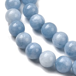 Natural Dyed White Jade Beads Strands&nbsp;G-M402-C03-27