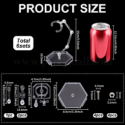 Plastic Model Supports&nbsp;ODIS-WH0086-200A