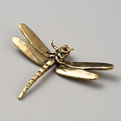 Dragonfly Brass Display Decorations for Home Desktop Decoration&nbsp;AJEW-WH0561-53