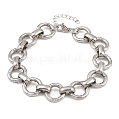 304 Stainless Steel Link Chain Bracelets for Women&nbsp;BJEW-Z154-01P