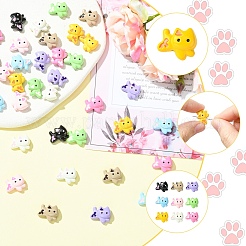 18Pcs 9 Colors Baking Paint Zinc Alloy Beads&nbsp;FIND-YW0011-32