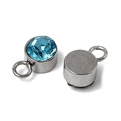 12Pcs Birthstone 304 Stainless Steel Charms&nbsp;STAS-H247-01P