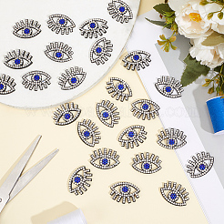50Pcs Evil Eye Felt Sew on Patches&nbsp;DIY-GF0014-23