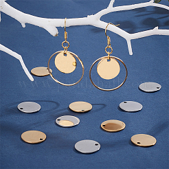 60Pcs 2 Colors Ion Plating(IP) 304 Stainless Steel Charms&nbsp;STAS-PH0005-64