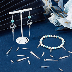 120Pcs 4 Styles Tibetan Style Alloy Pendants&nbsp;FIND-SC0009-57