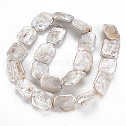 Natural Keshi Pearl Beads Strands&nbsp;PEAR-S020-K04