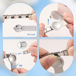 4Pcs 304 Stainless Steel Jewerly Tool&nbsp;TOOL-UN0001-36