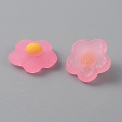 Spring Theme Translucent Resin Cabochons&nbsp;RESI-TAC0016-10C