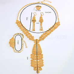 Women's Alloy Filigree Bracelets & Earrings & Necklaces & Rings Sets&nbsp;HQ9335