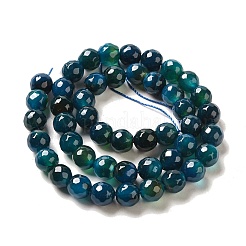 Natural Agate Beads Strands&nbsp;G-G045-8mm-M