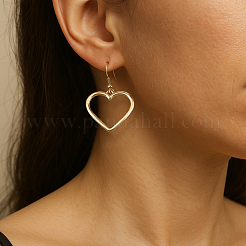 4 Pairs 2 Colors Iron Alloy Dangle Earrings&nbsp;EJEW-HY0001-37