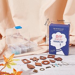 Bohemia Dangle Hoop Earring DIY Making Kit&nbsp;DIY-SC0017-65