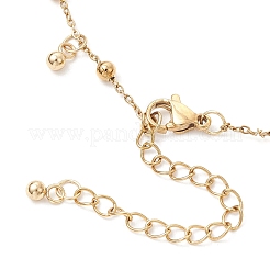 304 Stainless Steel Satellite Chains Anklets&nbsp;AJEW-AN00690