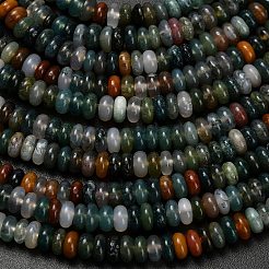 Natural Indian Agate Beads Strands&nbsp;G-L635-A29-4x2mm