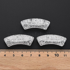 Transparent Crackle Acrylic Beads&nbsp;CACR-S009-001B-NA