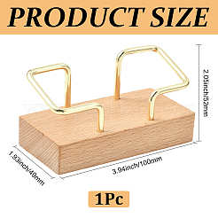 1Pc Wood Name Card Holder&nbsp;ODIS-SP0001-09A
