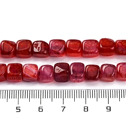 Natural Dragon Veins Agate Beads Strands&nbsp;G-G177-E14-01