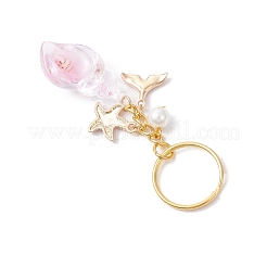 5Pcs Luminous Transparent Acrylic Keychains&nbsp;KEYC-JKC01357