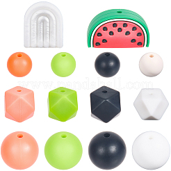 Summer Theme Silicone Focal Beads&nbsp;SIL-SC0002-71