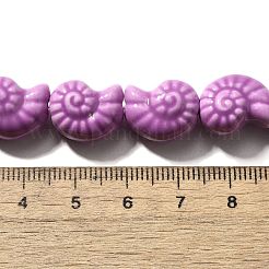 Glazed Porcelain Beads Strands&nbsp;X-PORC-I028-02F