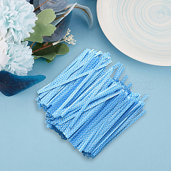 500Pcs Polka Dot PET Plastic Wire Twist Ties&nbsp;FIND-WH20005-40A