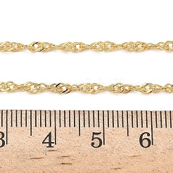 2.5MM Brass Singapore Chain Necklaces&nbsp;NJEW-P339-07G