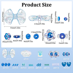 Acrylic  Beads Set&nbsp;OACR-SC0001-71A