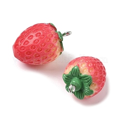 Opaque Resin Pendants&nbsp;RESI-Z038-08P-01