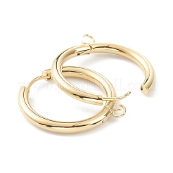 201 Stainless Steel Huggie Hoop Earring Findings&nbsp;X-STAS-P283-01M-G