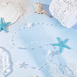 ABS Plastic Beads Ribbons&nbsp;OCOR-WH0066-81A
