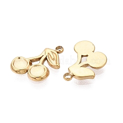 304 Stainless Steel Charms&nbsp;STAS-N125-25G-G