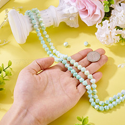2 Strands 2 Colors Anti-Tarnish Electroplate Glass Beads Strands&nbsp;GLAA-TA0003-67