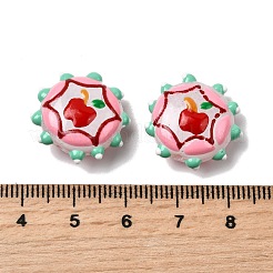 Baking Paint Glass Enamel Beads&nbsp;LAMP-K039-34B