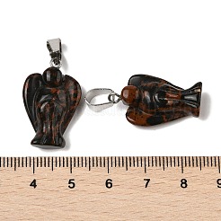 Natural Mahogany Obsidian Pendants&nbsp;G-B127-10P-09