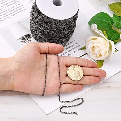 Iron Textured Cable Chains&nbsp;CH-0.6YHSZ-B