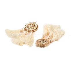 Tassel Alloy Enamel Big Pendants&nbsp;AL-CBA75EE-05KCG