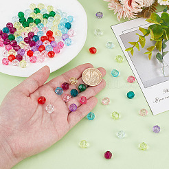 360Pcs 12 Colors Transparent Acrylic Beads&nbsp;TACR-HY0001-05